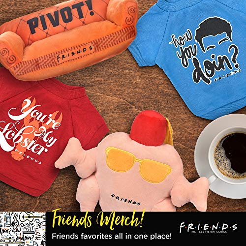 CAMISETA PARA PERRO EN AZUL FRIENDS TV SHOW 'HOW YOU DOIN'