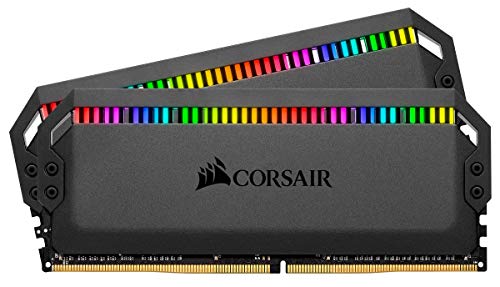 CORSAIR DOMINATOR PLATINUM - MEMORIA RAM (32 GB 2 X 16 GB DDR4 3600 PC4-28800 C18 135 V AMD) COLOR NEGRO