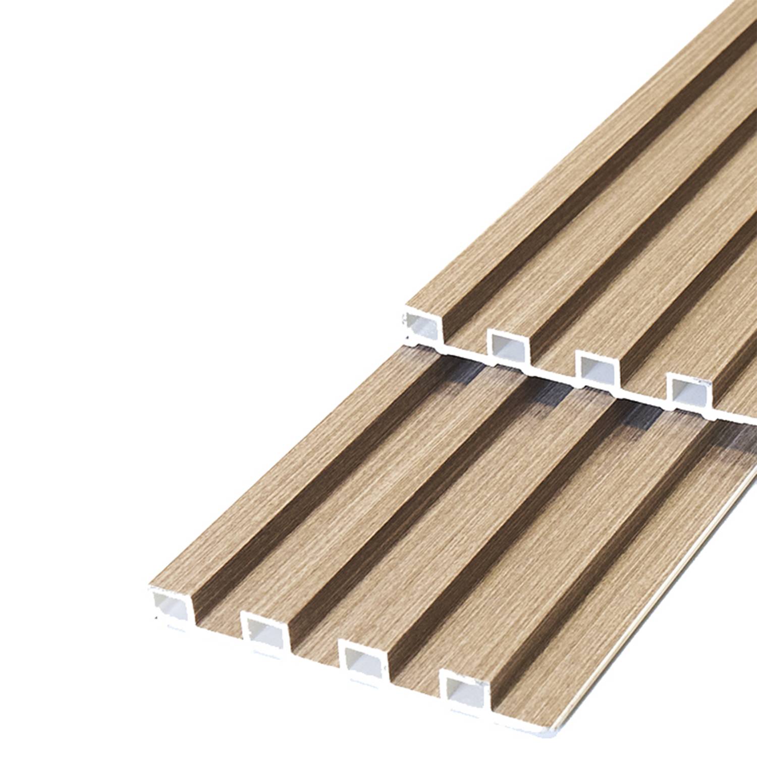 WPC WALL PANEL POR DE CAJA 14 UND COLOR ROBLE