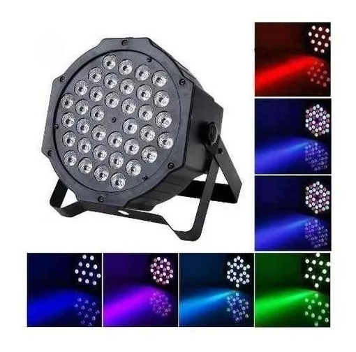 TACHO PAR LED 24 X 1.5W LUCES LED DMX AUDIORITMICA EVENTO DJ