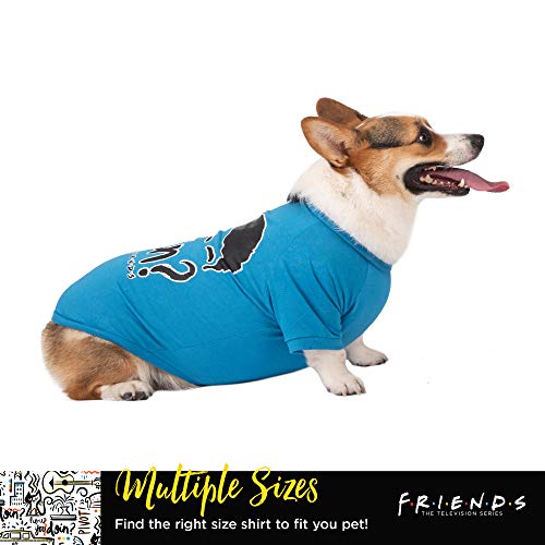 CAMISETA PARA PERRO EN AZUL FRIENDS TV SHOW 'HOW YOU DOIN'