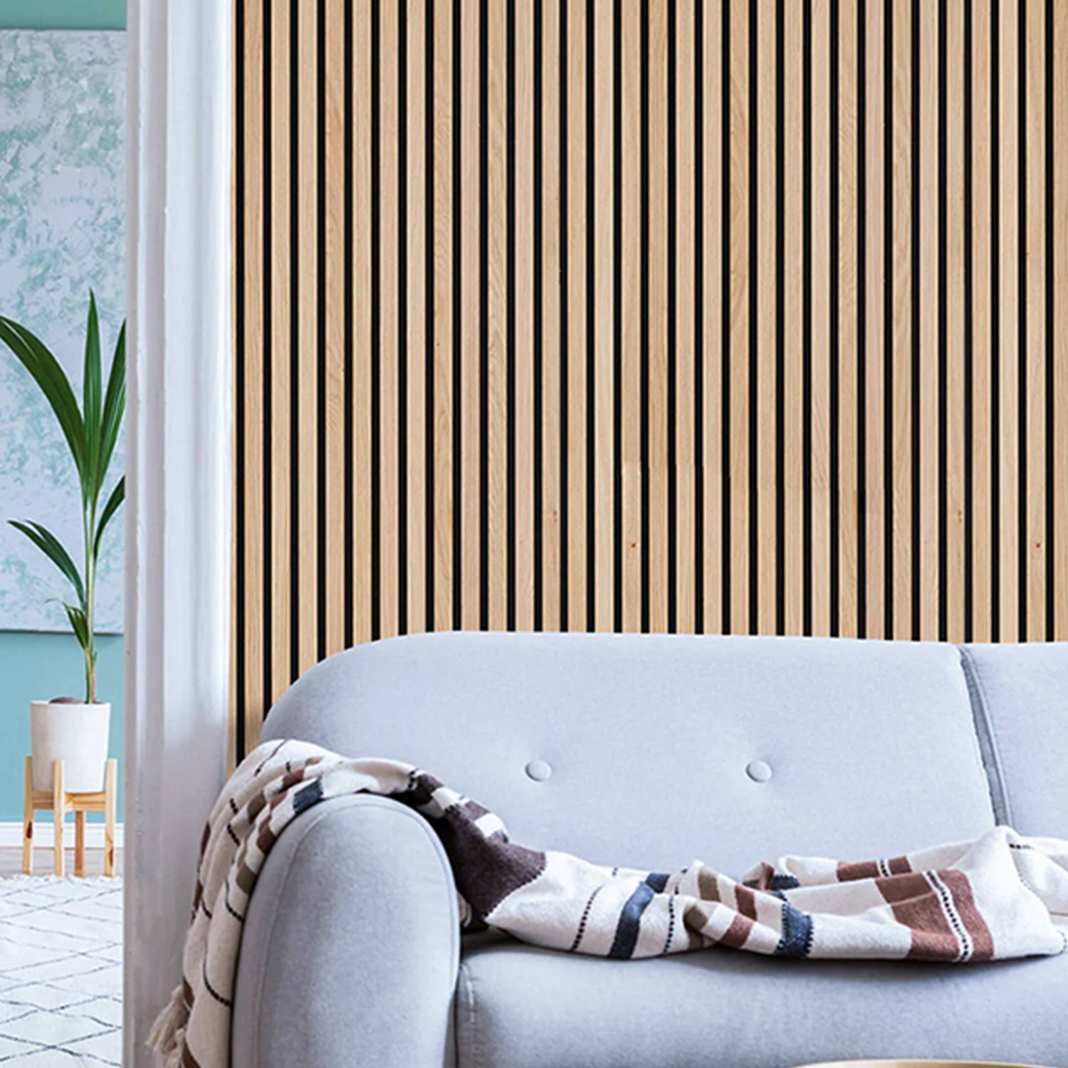 WPC WALL PANEL POR DE CAJA 14 UND COLOR ROBLE