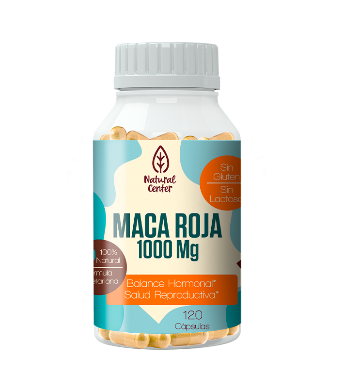 MACA ROJA 1000 MG - NATURAL CENTER
