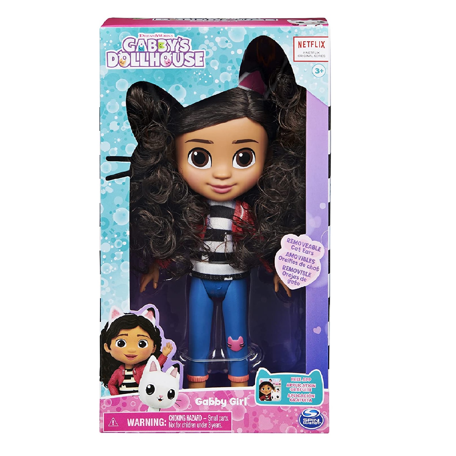 MUÑECA GABBY 20 CM CASA DE MUÑECAS DE GABBY