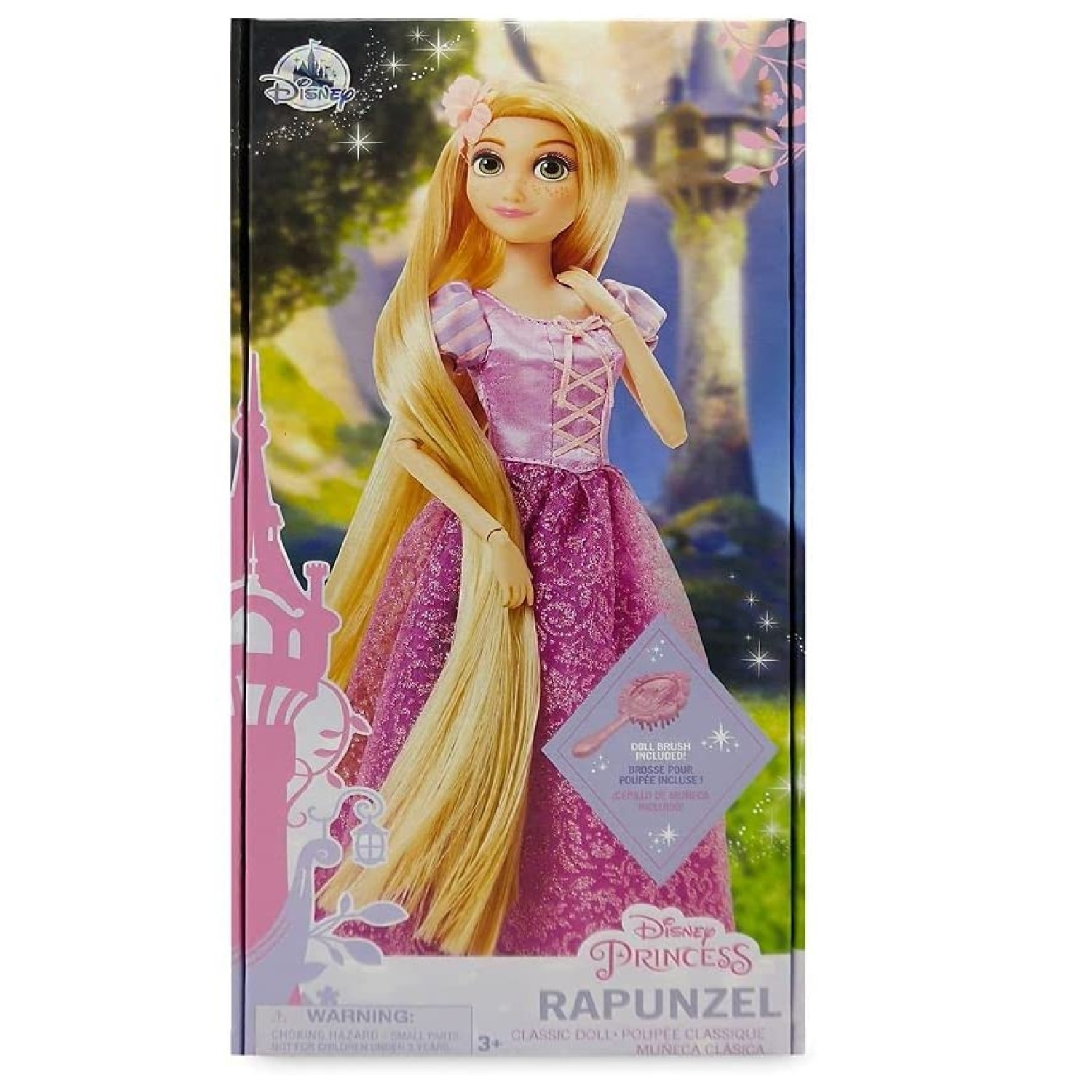 MUÑECA PRINCESA RAPUNZEL 28 CM