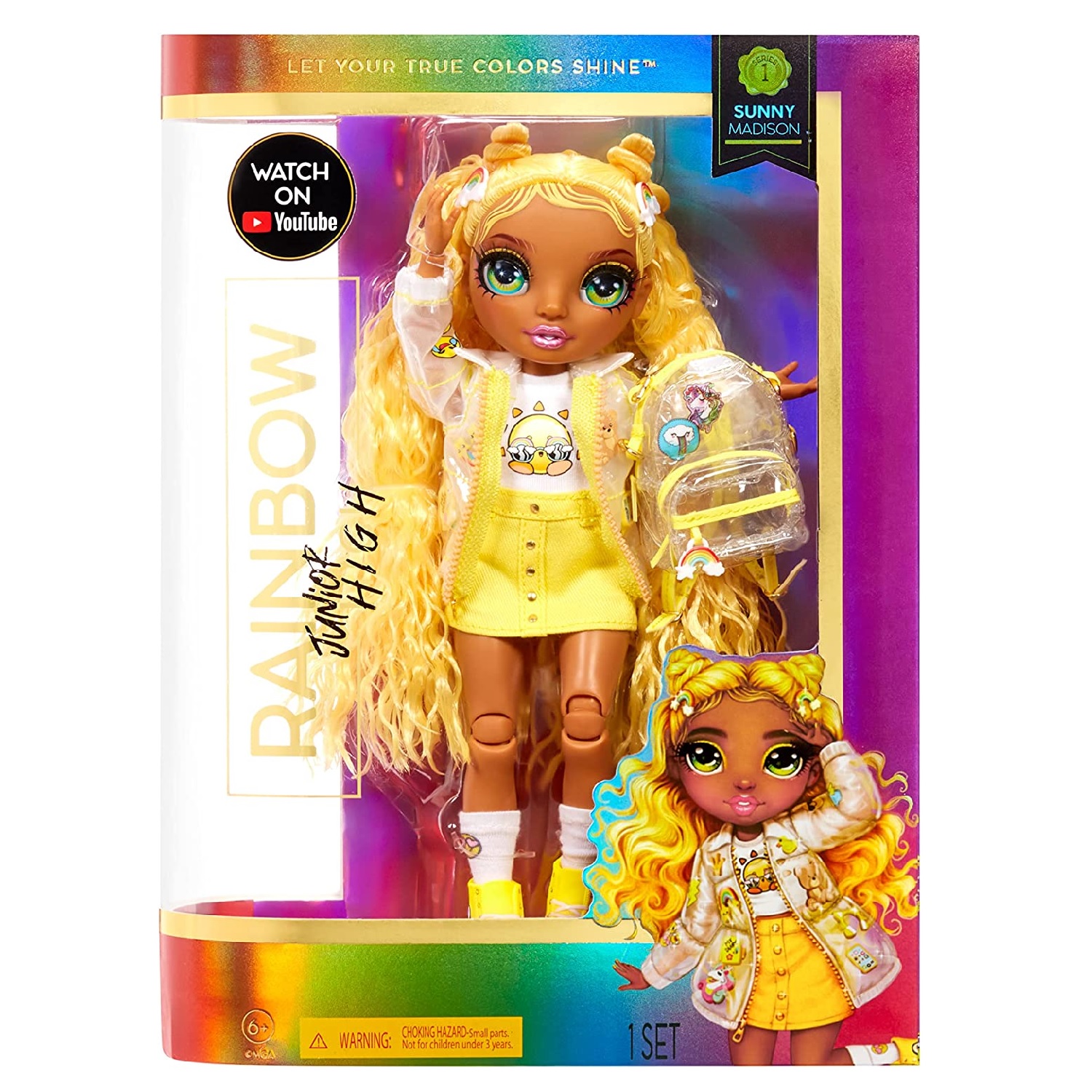 MUÑECA RAINBOW JUNIOR HIGH SUNNY MADISON