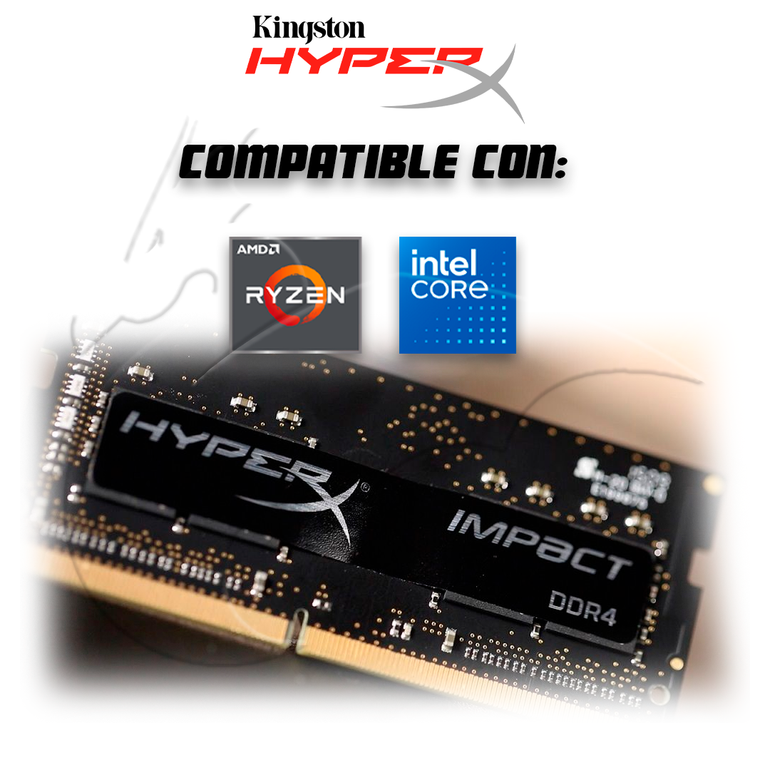 MEMORIA RAM LAPTOP DDR4 3200MHZ 8GB HYPERX IMPACT