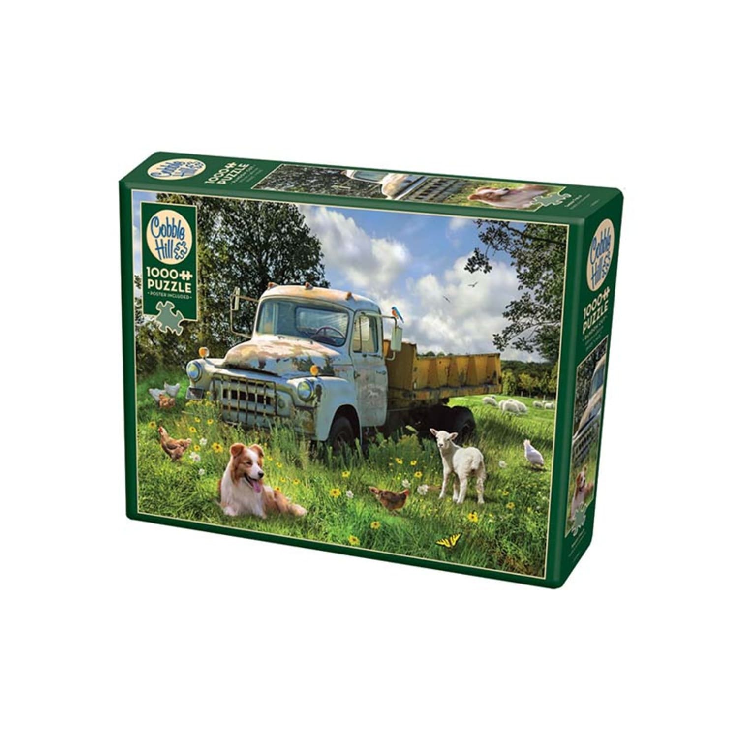 ROMPECABEZAS COBBLE HILL - SHEEP FIELD 1000PCS