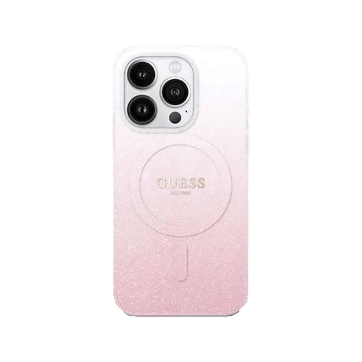 Guess Gradient Edition MagSafe Compatible Phone Case - iPhone 16 Pro (Pink)