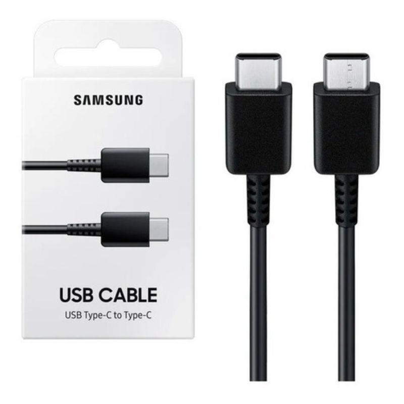 CABLE SAMSUNG TIPO C A TIPO C - NEGRO