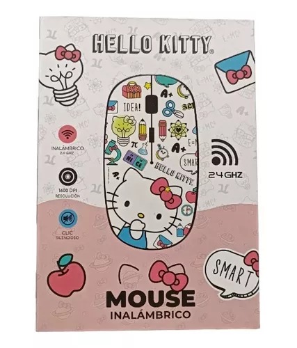 MOUSE HELLO KITTY RECARGABLE INALAMBRICO BLUETOOTH