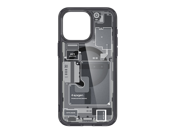 CASE SPIGEN ZERO PARA IPHONE 12 PRO MAX NEGRO