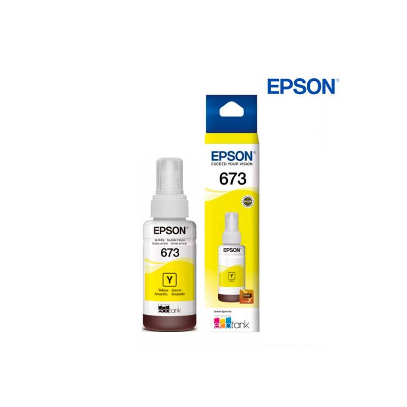 BOTELLA DE TINTA EPSON T673420 AMARILLO ORIGINAL