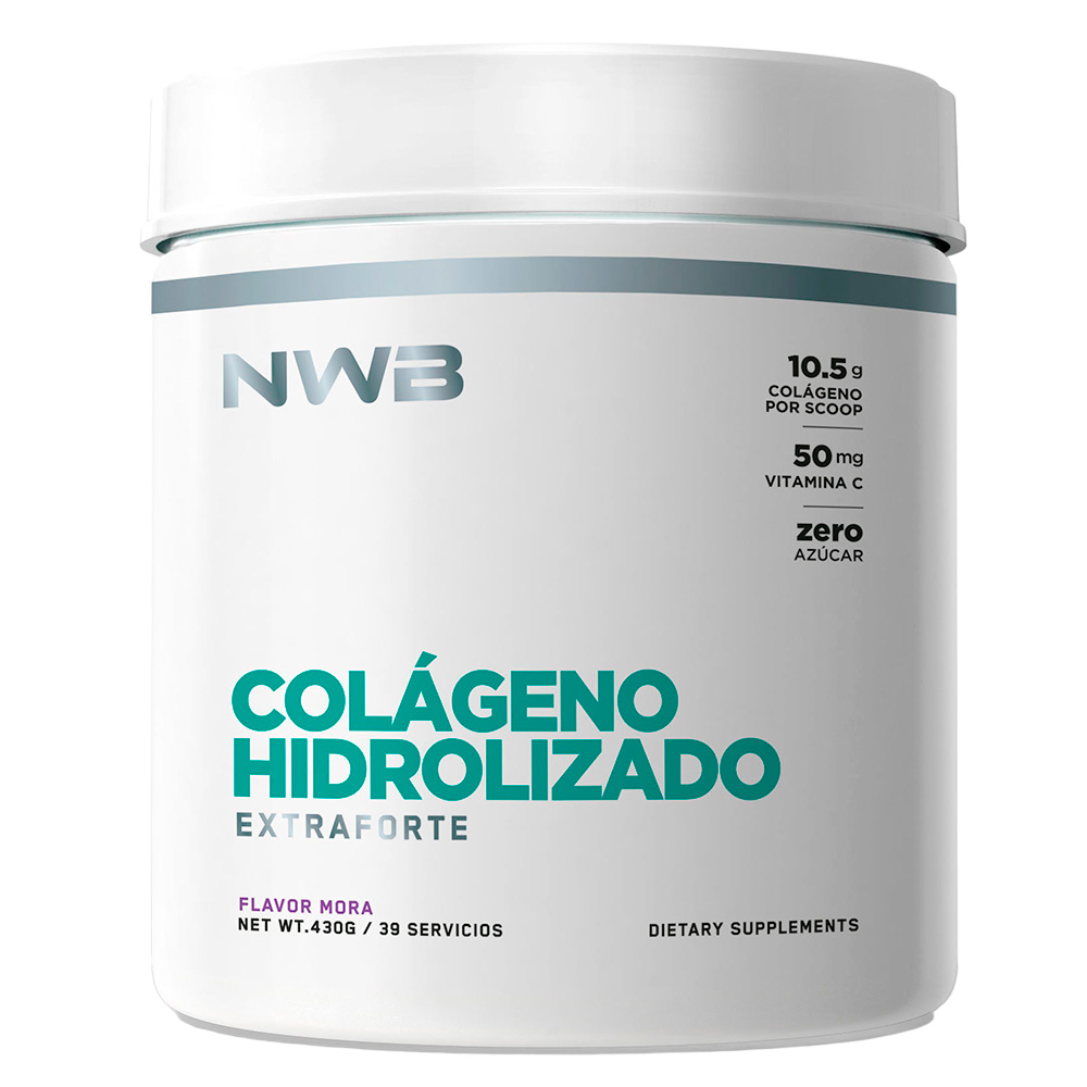 COLÁGENO HIDROLIZADO NWB 430GR MORA + SHAKER