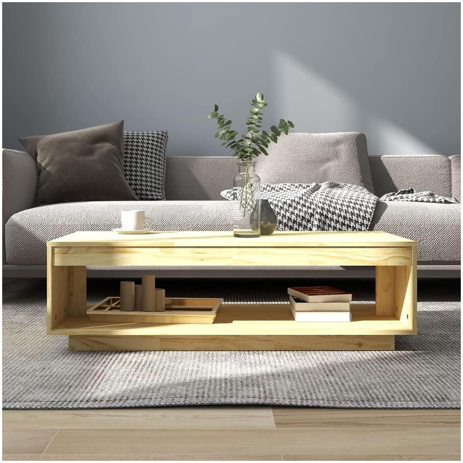 MESA DE MADERA PARA SALA VENTITAS HOME