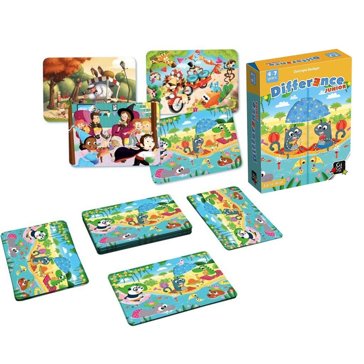 JUEGOS DE MESA GIGAMIC - DIFFERENCE JUNIOR
