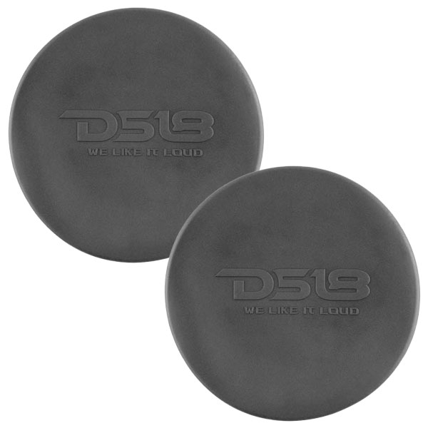 DS18 CS-12BK 12" Silicone Marine Speaker Cover - Black