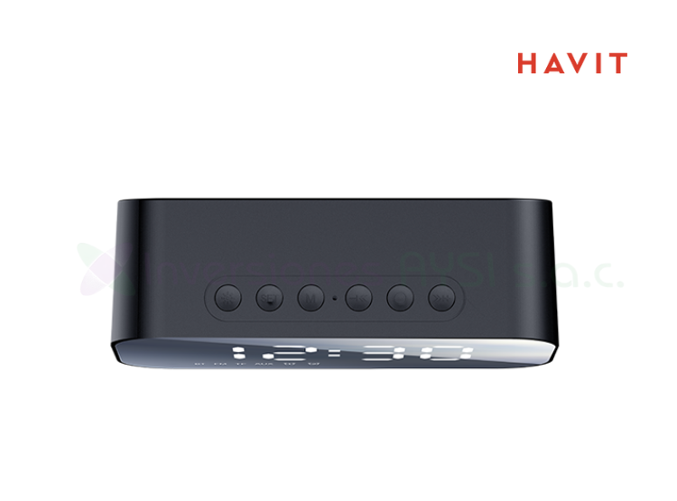 PARLANTE BLUETOOTH CON DESPERTADOR HAVIT M3