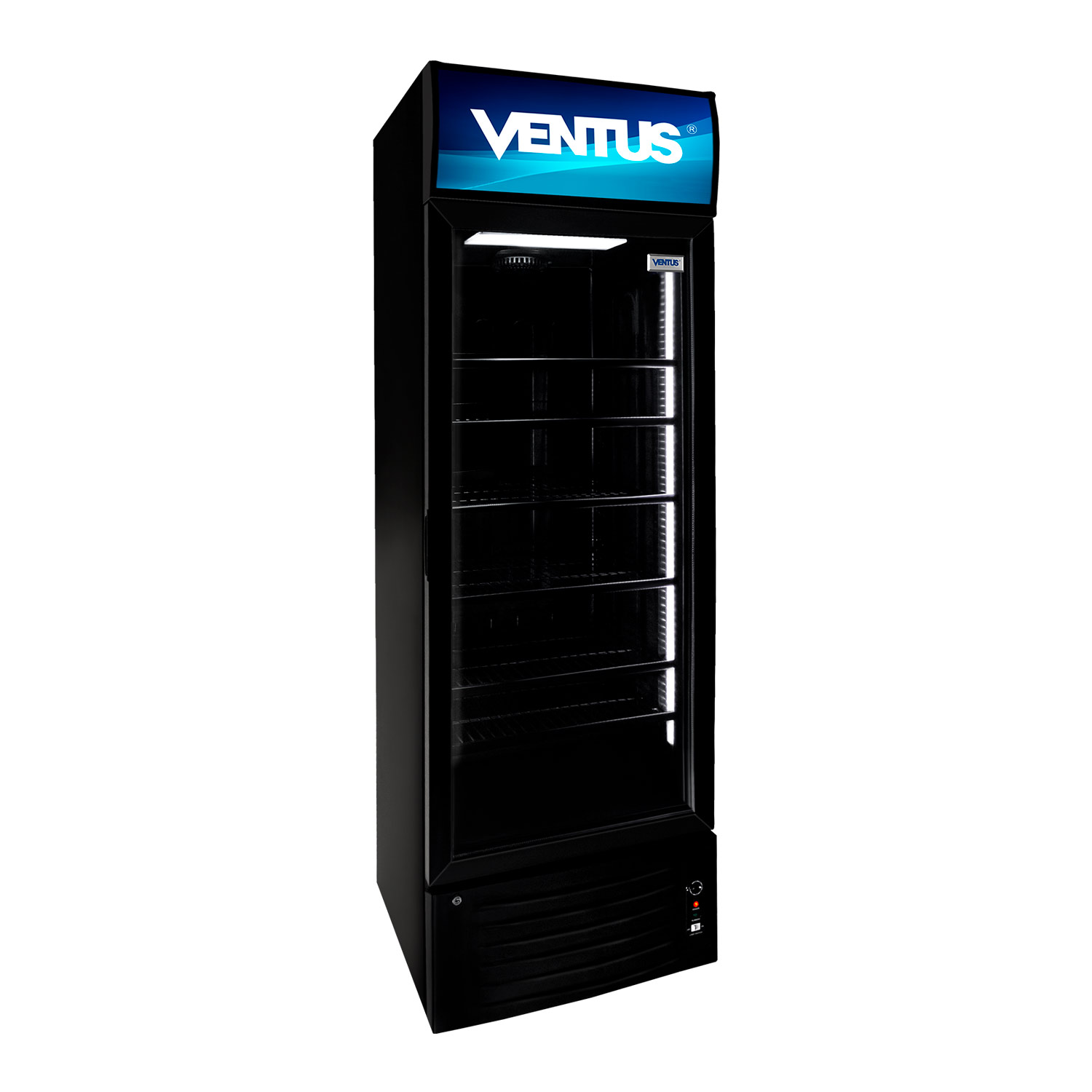 VISICOOLER VENTUS 360L 1 PUERTA LG-360BLACK