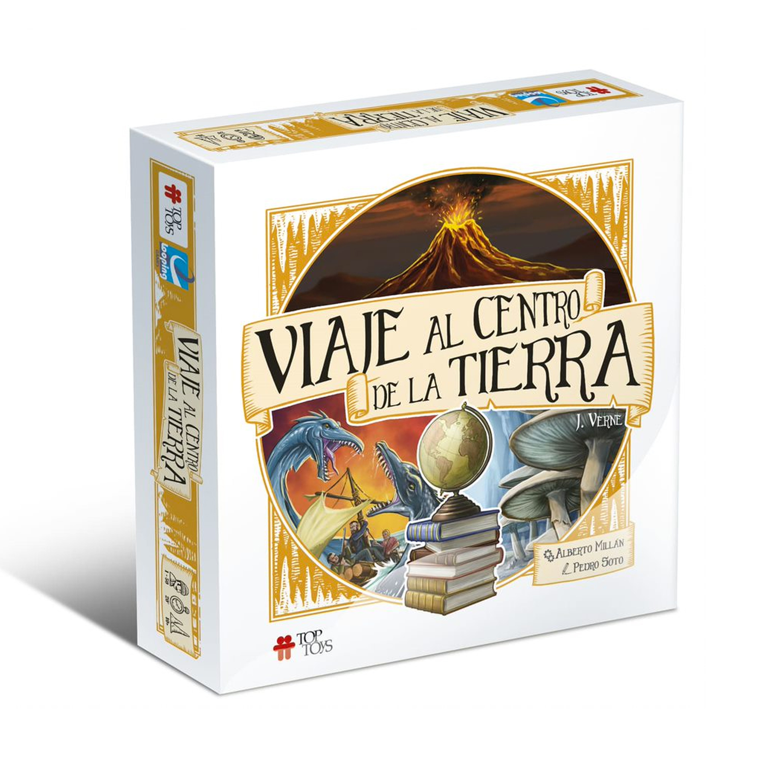 JUEGOS DE MESA TOP TOYS - VIAJE AL CENTRO DE LA TIERRA