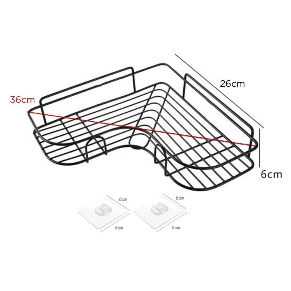 ORGANIZADOR ESQUINERO PARA CONDIMENTOS COCINA ALACENA 3 NIVELES NG E50