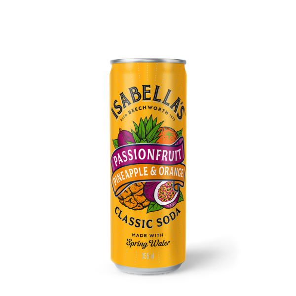 Last St. Passionfruit, Pineapple & Orange Soda 355ml