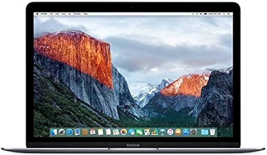 Apple MacBook Core M 12"  8GB &sol; 256GB - &lpar;MLH72LL&sol;A&rpar; - Space Gray &lpar;Refurbished&rpar;
