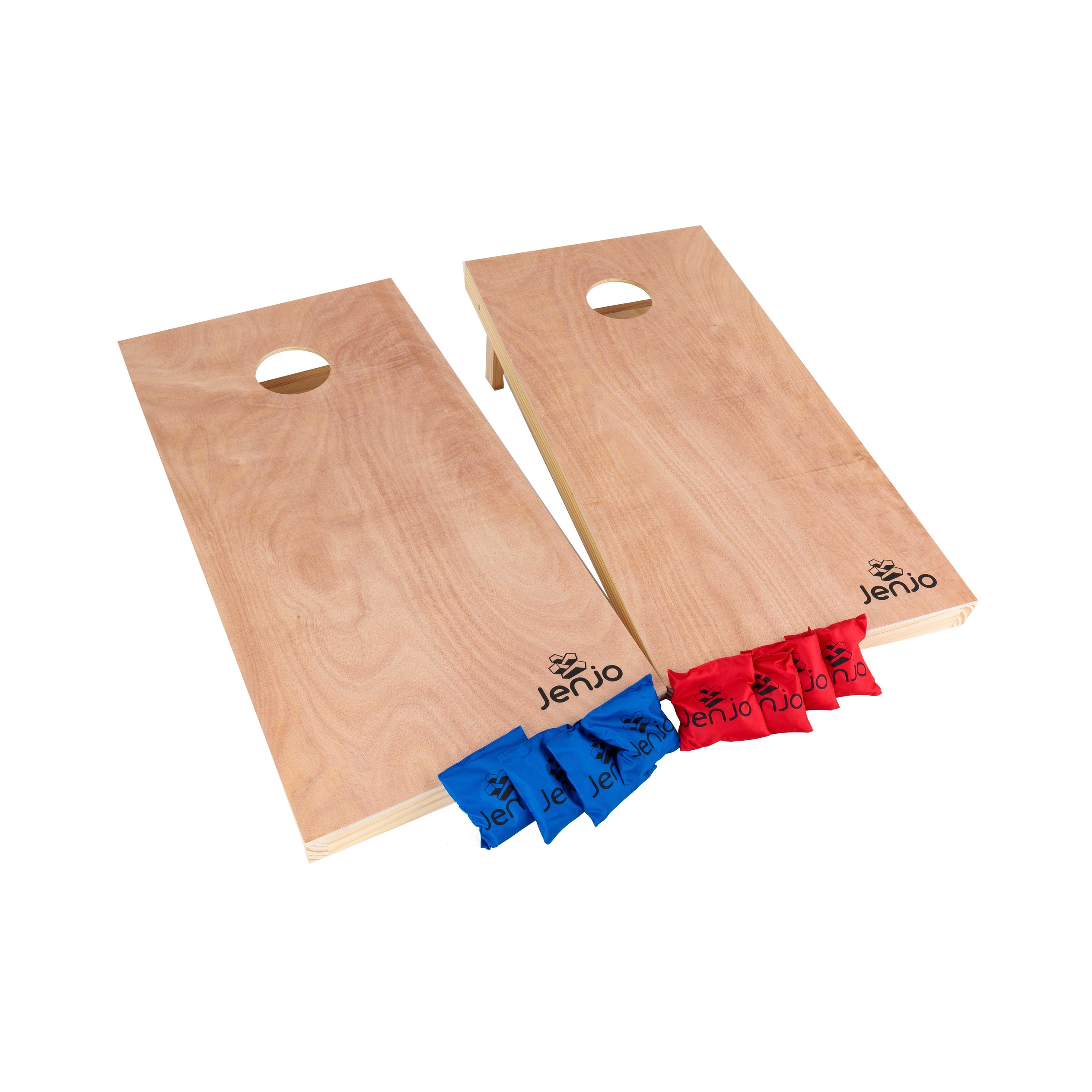 Jenjo Games Competition Cornhole Boards & Bean Bag Toss Game Set 120X60cm