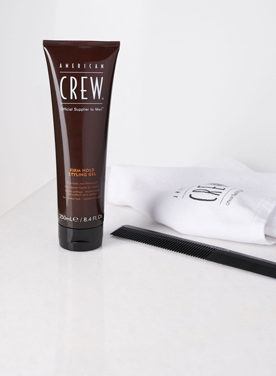 AMERICAN CREW FIRM HOLD GEL X 250 ML - GEL FIJACIÓN FUERTE Y BRILLO ALTO