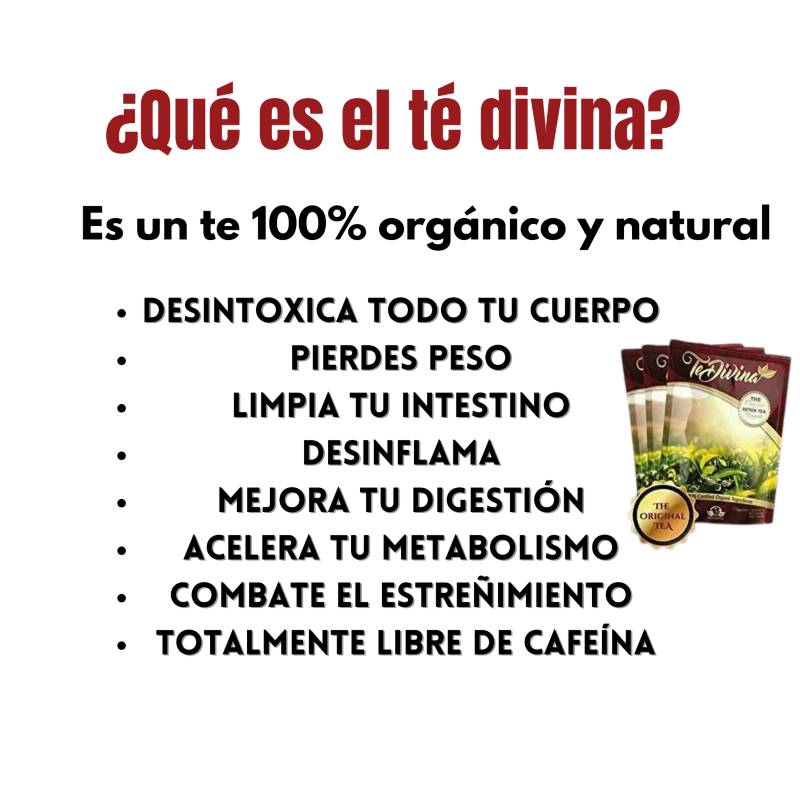 TE DIVINA ORIGINAL - 6 SEMANAS - PROGRAMA DETOX COMPLETO