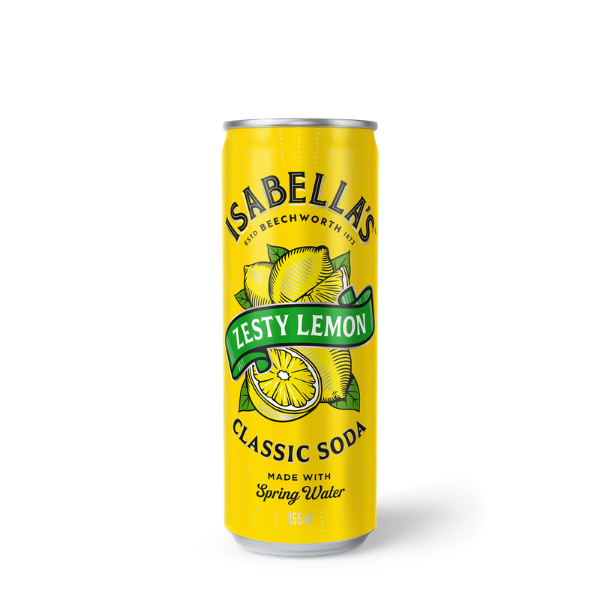 Last St. Zesty Lemon Soda 355ml