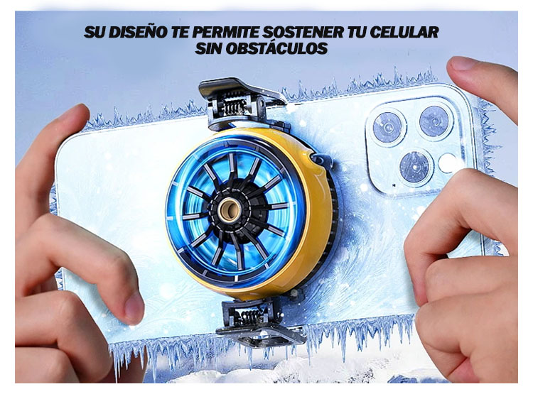 COOLER VENTILADOR GAMER PARA CELULAR MEMO PREMIUM