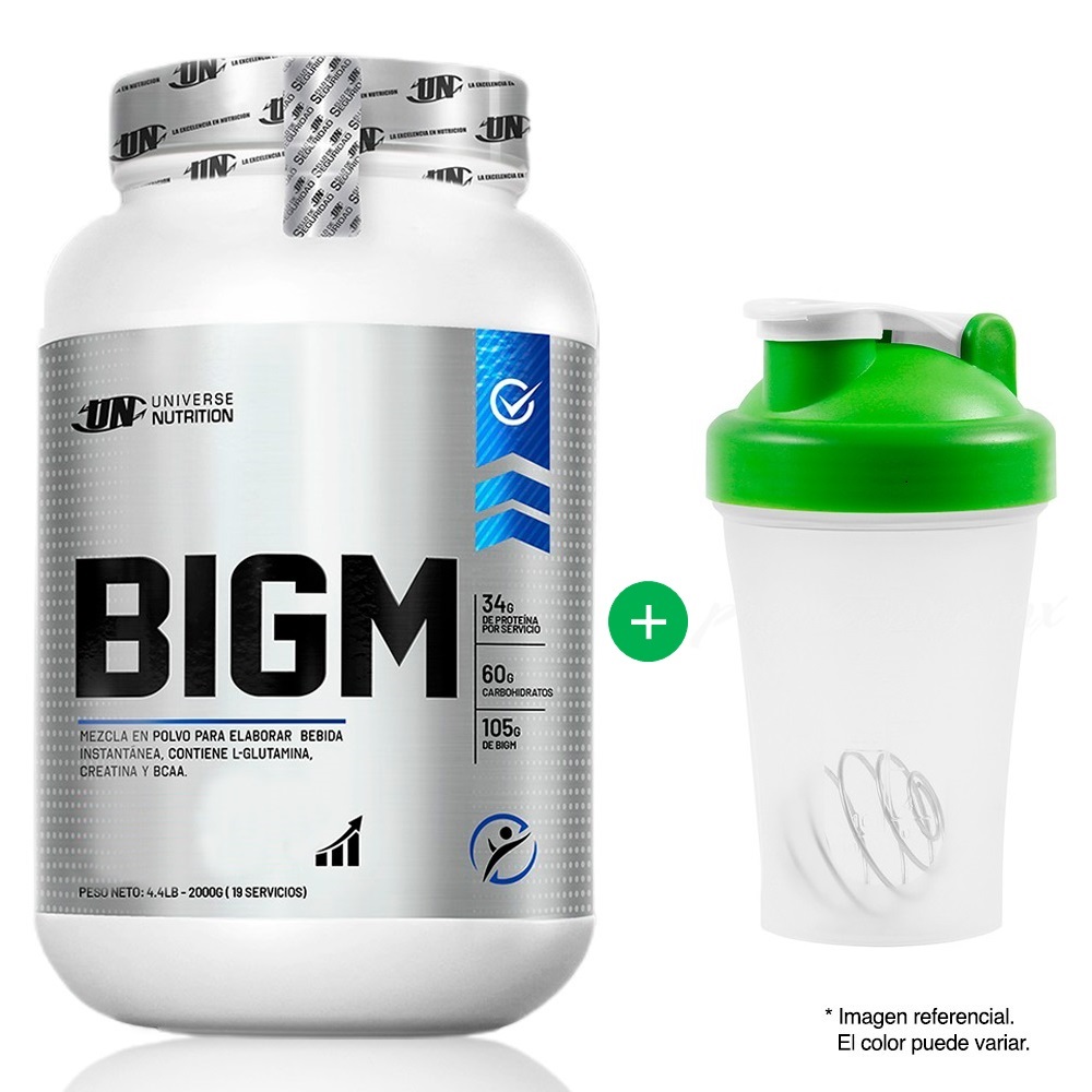 BIGM 2000 GR / 2 KG - UN CHOCOLATE + SHAKER