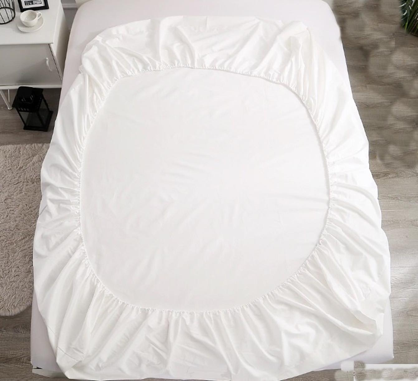PROTECTOR DE COLCHON IMPERMEABLE TALLA 1 PLAZA BLANCO