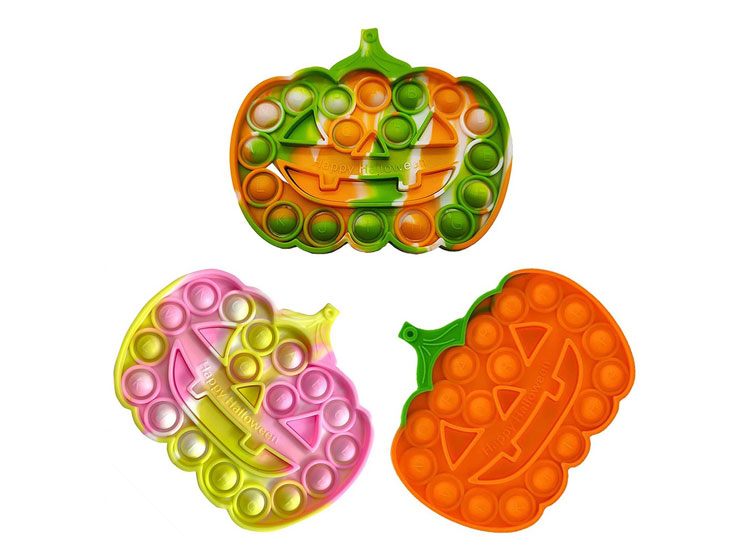 PACK X3 POP IT CALABAZA HALLOWEEN JUGUETE FIDGET TOY