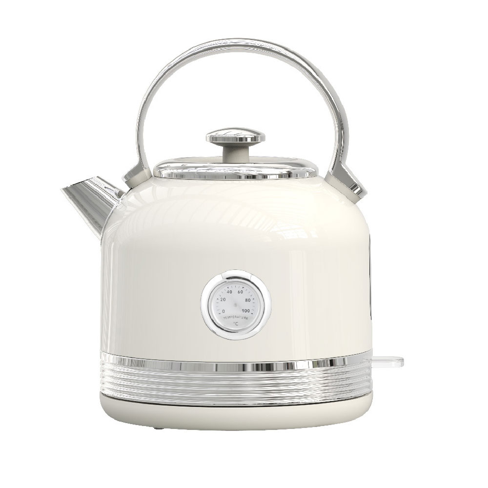 Philex 240V Cordless Stainless Steel Electric Kettle (White)