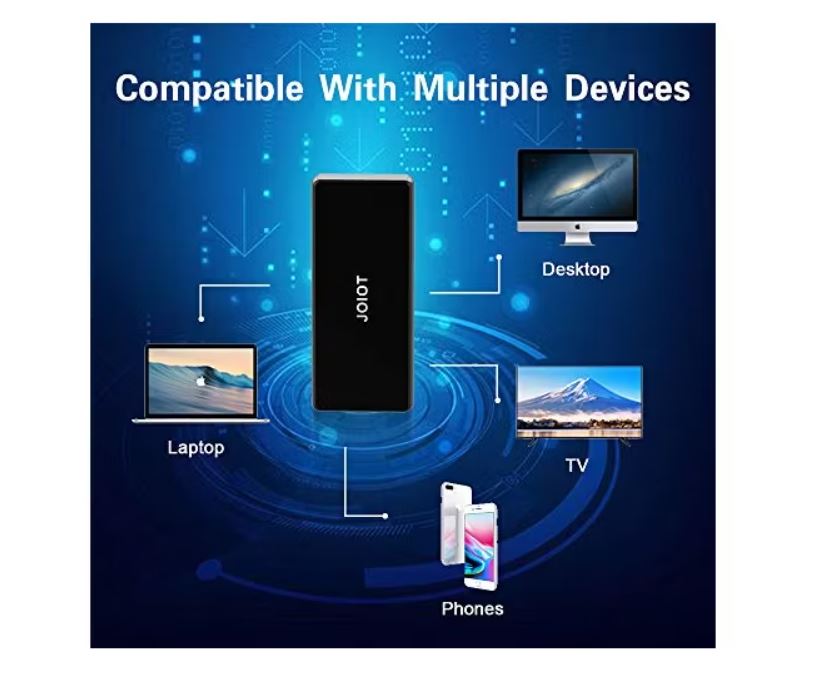 JOIOT SSD EXTERNO PORTÁTIL USB C 120 GB USB 3.1 SSD EXTERNO ULTRALIGERO MINI UNIDAD DE ESTADO SÓLIDO PORTÁTIL PARA MAC