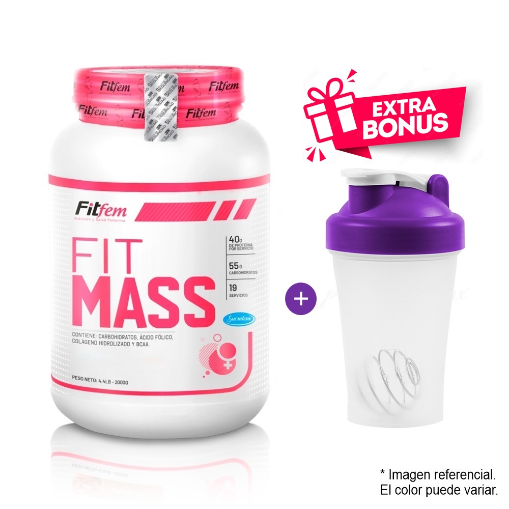 FITMASS 2KG PROTEÍNA FITFEM CHOCOLATE