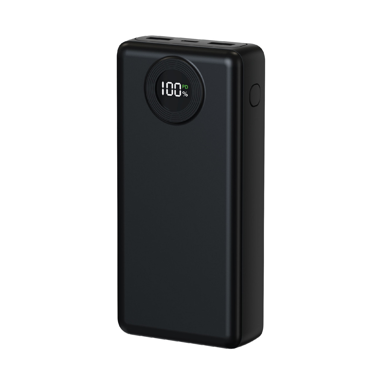 Laser 20000mAh Fast Charge Powerbank with Display (Black)