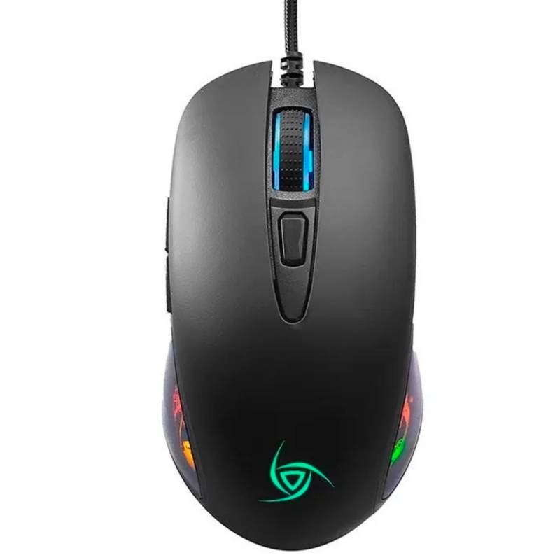 MOUSE GAMER VSG DIODE 4800 DPI RGB 6 BOTONES 85G