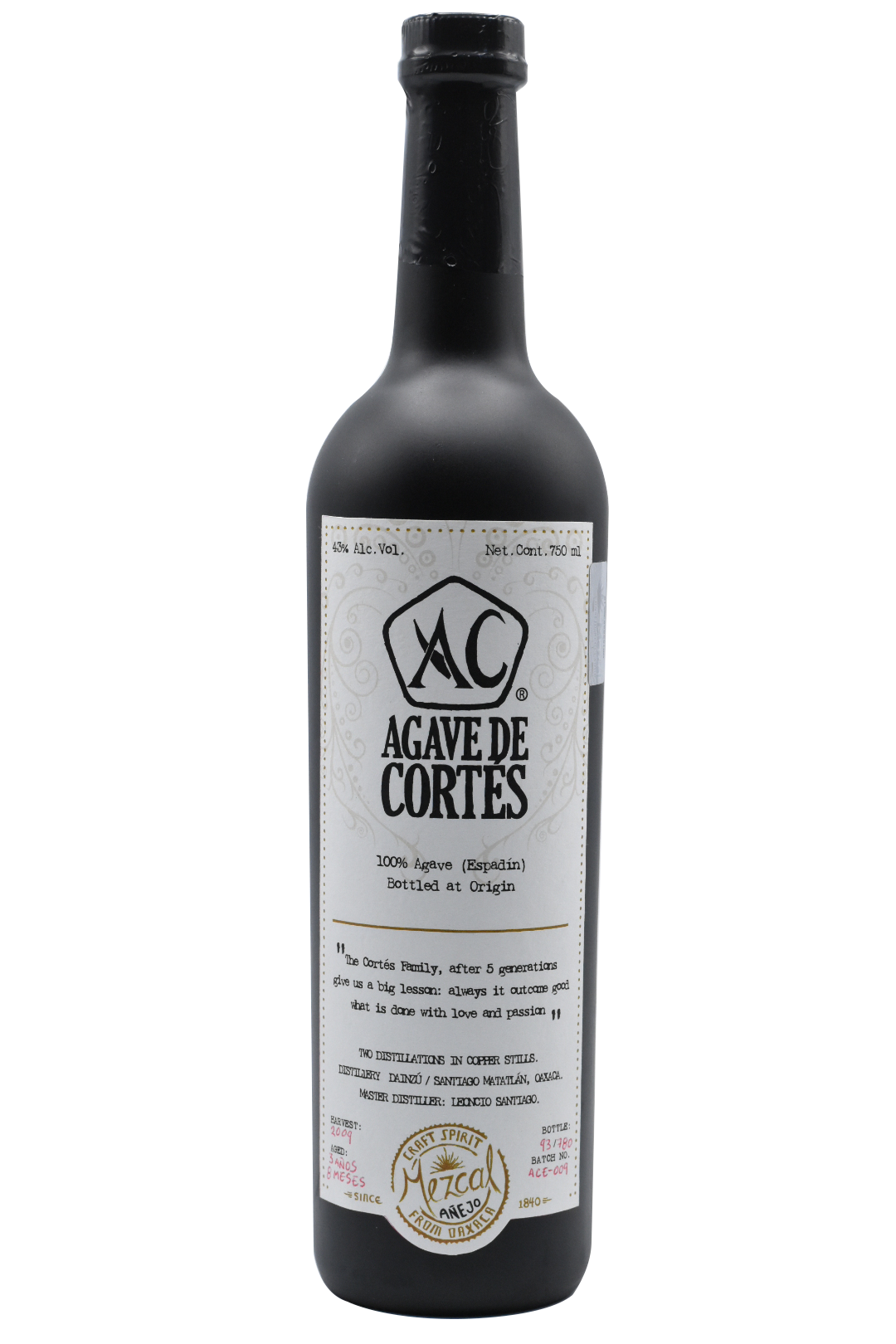 Agave De Cortes Agave De Cortes Extra Anejo