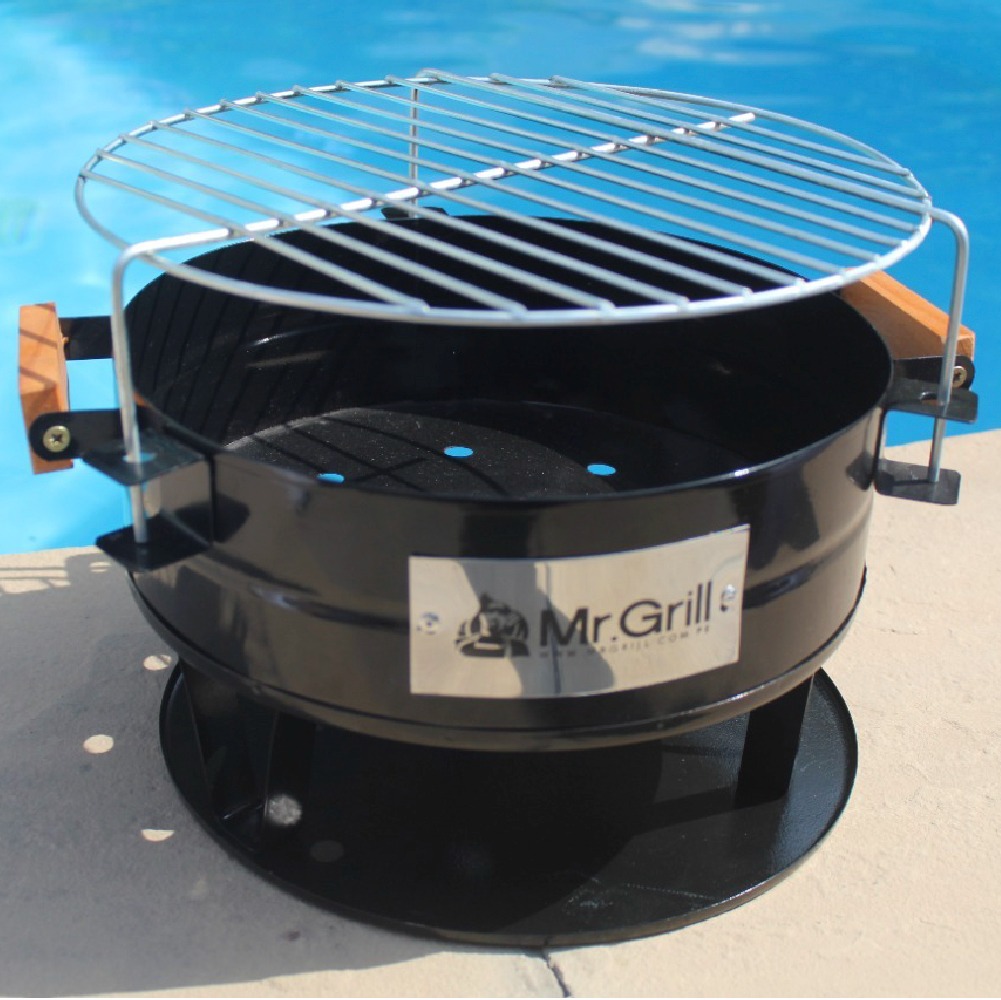 PARRILLA PORTATIL GRILL 300 + CARBON VEGETAL 1 KG