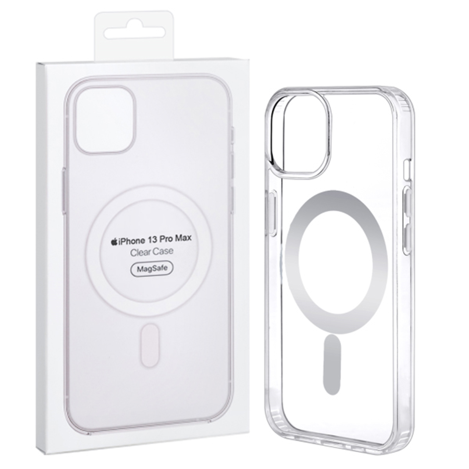 CASE MAGSAFE PARA IPHONE 13 PRO MAX - TRANSPARENTE