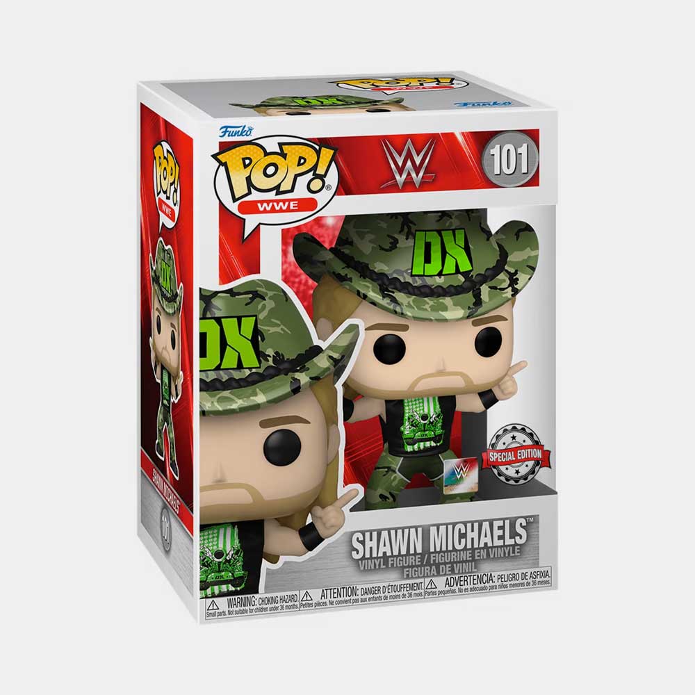 FUNKO POP! WWE: SURVIVOR SERIES 09 - SHAWN MICHAELS | DEGENERATION X (SPECIAL EDITION)