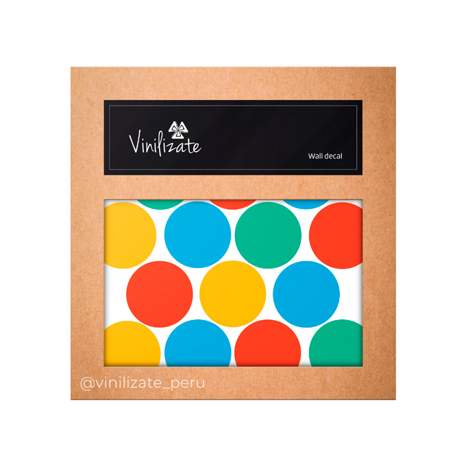 VINILOS DECORATIVOS VINILIZATE DOTS TWISTER