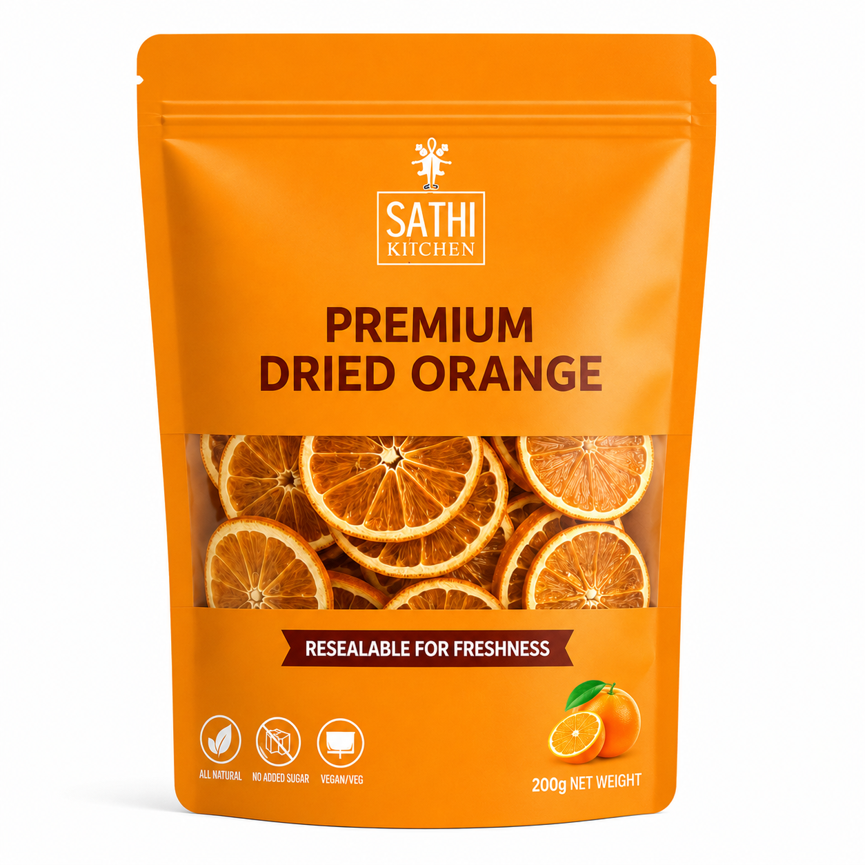Sathi Kitchen Orange (Dehydrated) 100gm