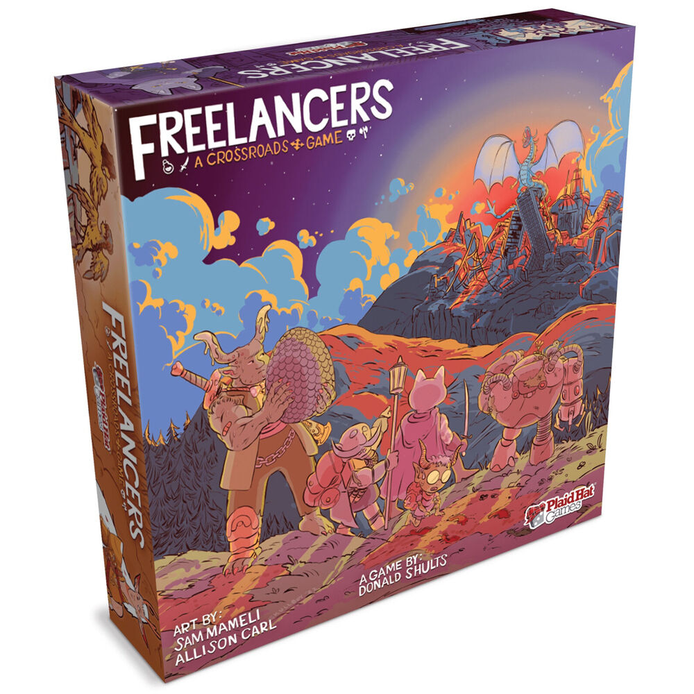 Plaid Hat Games Freelancers A Crossroads Kids Role Playing Board Game 14y+
