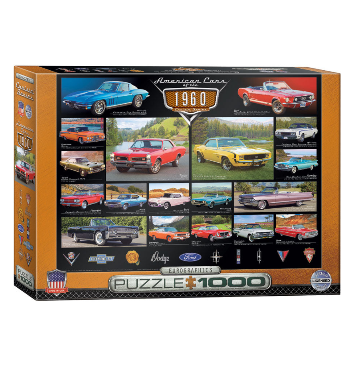 Eurographics 1000pc Cruisin' Classics 1960S Puzzle