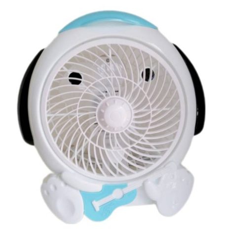 VENTILADOR PARA ESCRITORIO DISEÑO OSO CELESTE