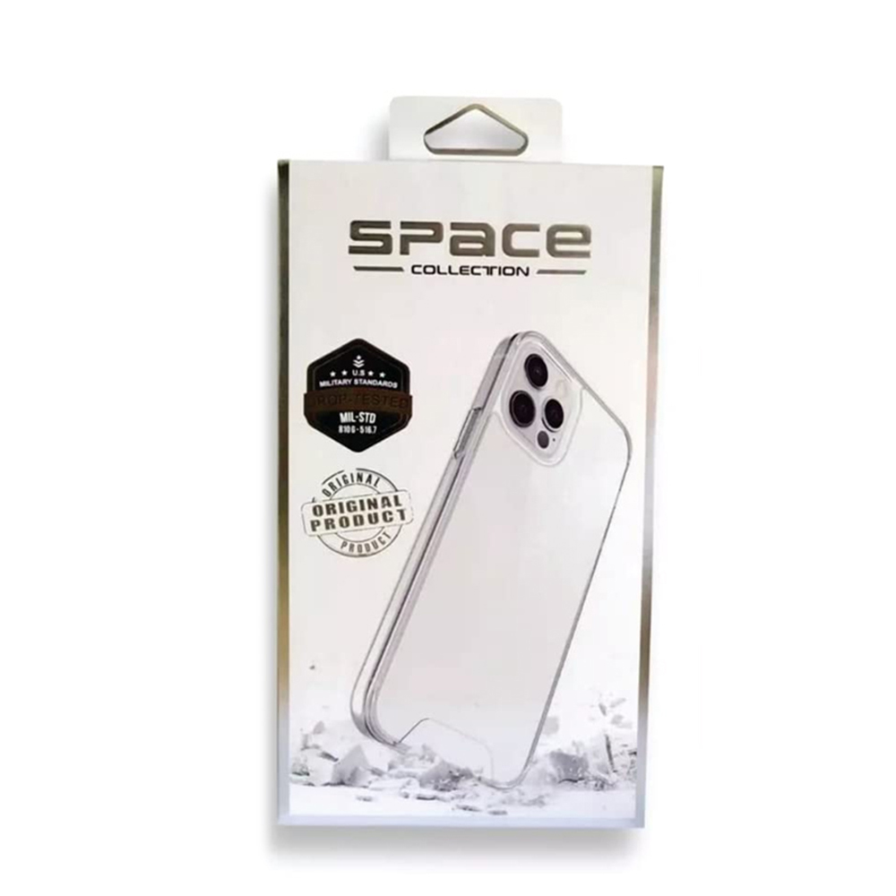 CASE SPACE PARA IPHONE 13 PRO - TRANSPARENTE